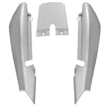 009-2012 COLA YBR 125 00/08 PLATA 3 PIEZAS