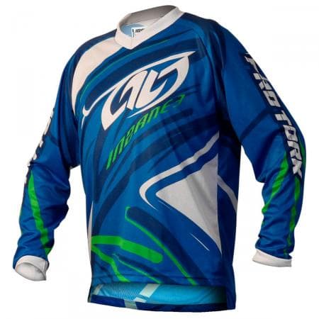 CP-121AZ-M JERSEY INSANE 3 ADULTO AZUL-BLANCO M