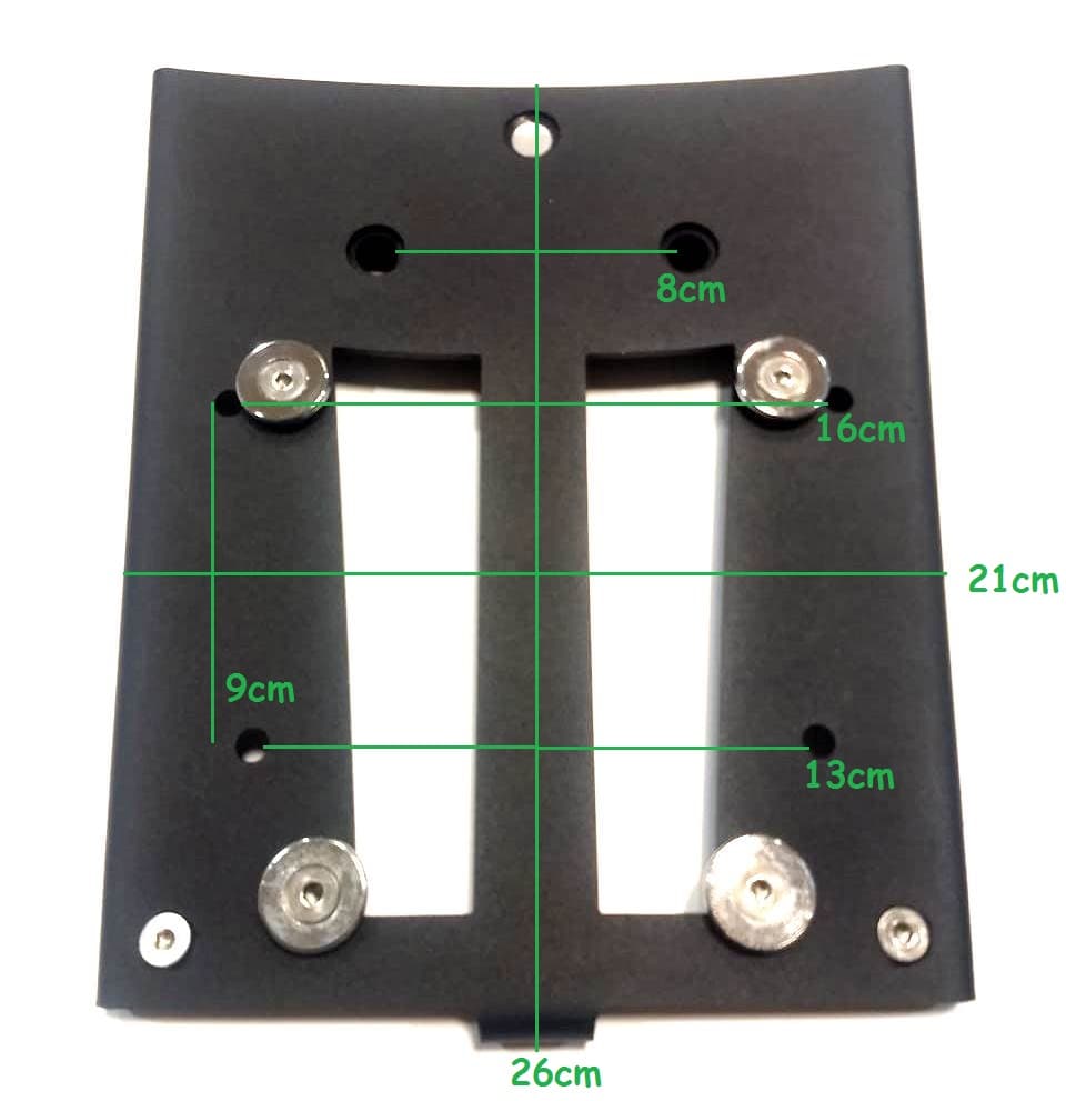 7495.9 BASE PARA BAUL TRASERO YAMAHA SUPER TENERE 1200 (2012 / 2019)