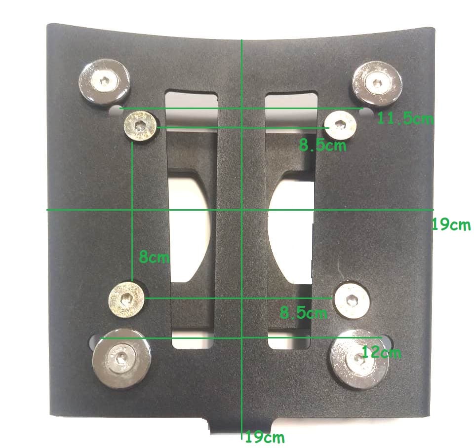 9031.9 BASE PARA BAUL TRASERO YAMAHA TENERE 250 (2016 / 2018)