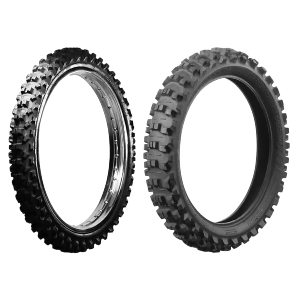 KIT CUBIERTAS PROTORK CROSS MC 80/100-21 + 110/90-19 MC20 CR YZ YZF