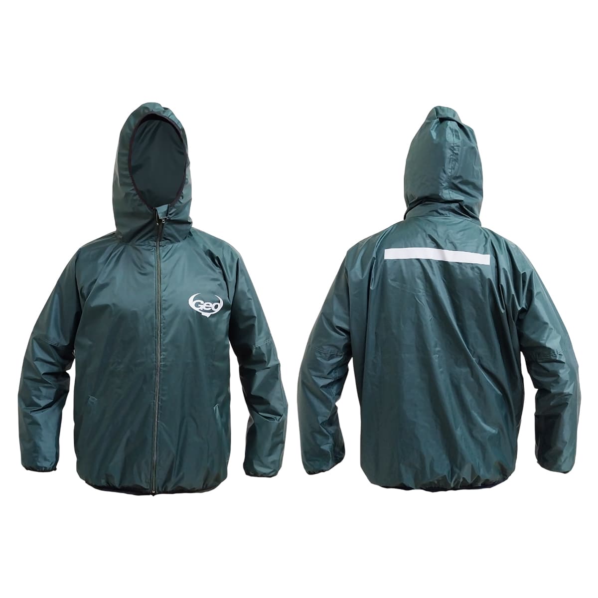 CAMPERA ROMPEVIENTO GEO VERDE T.XL