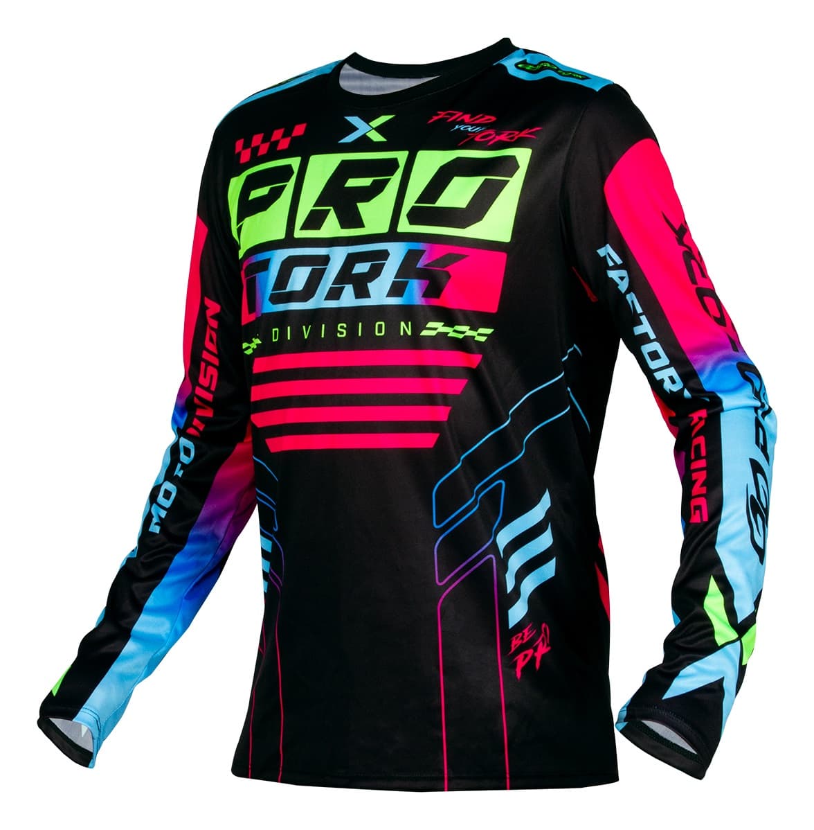 JERSEY OFF ROAD PROTORK NEXT NEGRO M