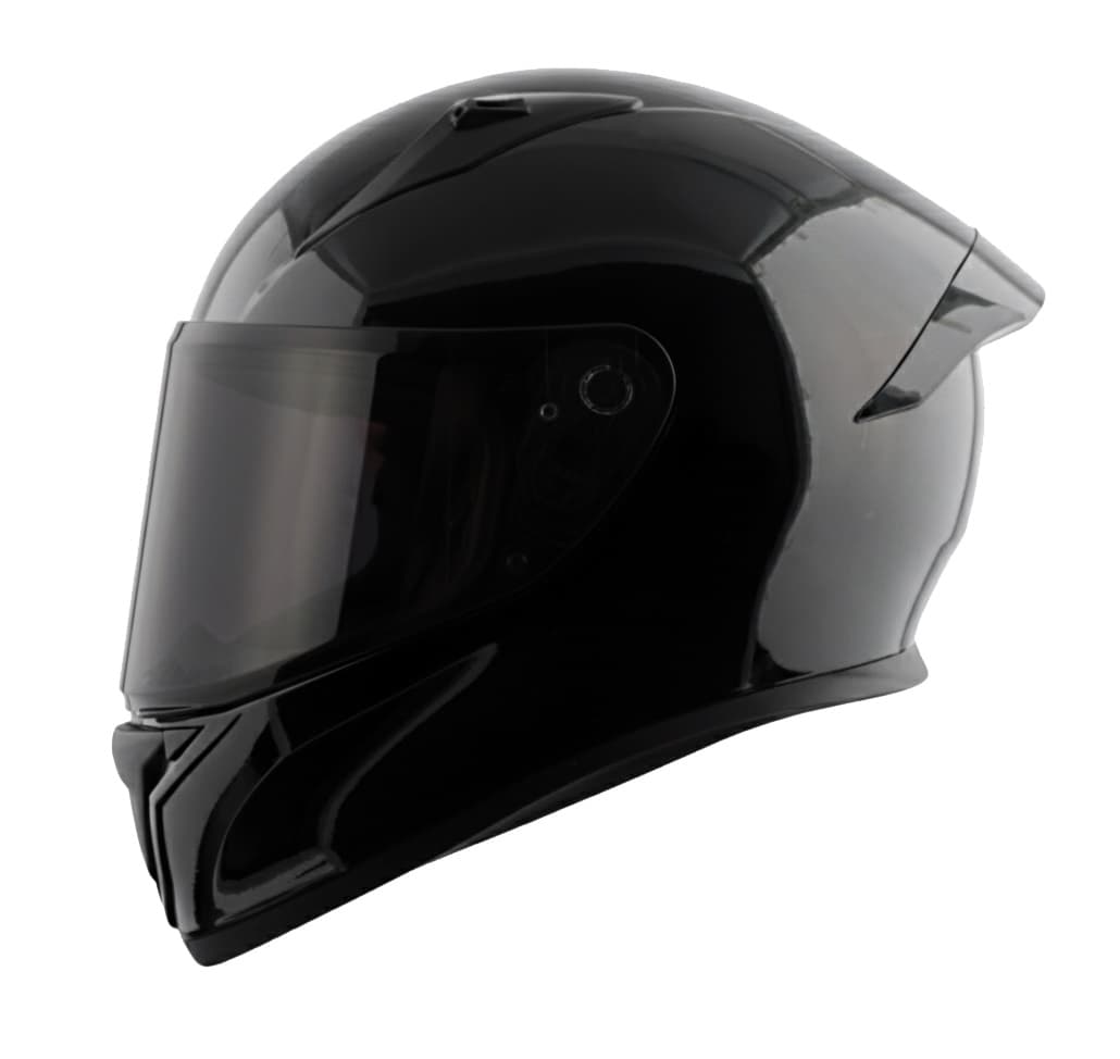 CASCO VERTIGO BOLT NEGRO BRILLO XL