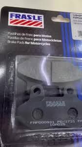 PASTILLAS DE FRENO FRAS-LE FMPD00931 APLICACI?N DEL/TRAS CITYCOM 300I